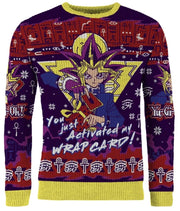 Yu-gi-Oh: You Just Activated My Wrap Card Christmas Jumper (Size: XXXXL)