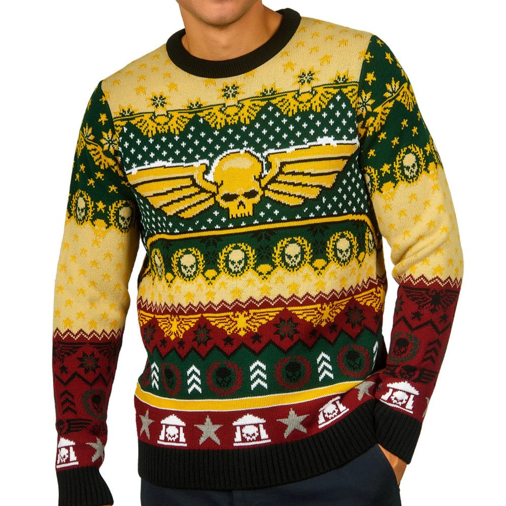 Warhammer 40000: Astra Militarum Christmas Jumper (Size: Small)