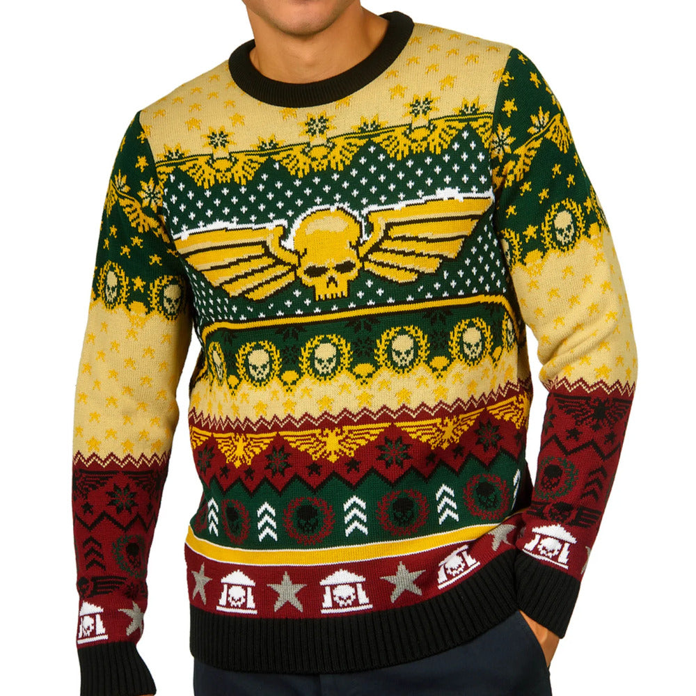 Warhammer 40000: Astra Militarum Christmas Jumper (Size: XXXXL)