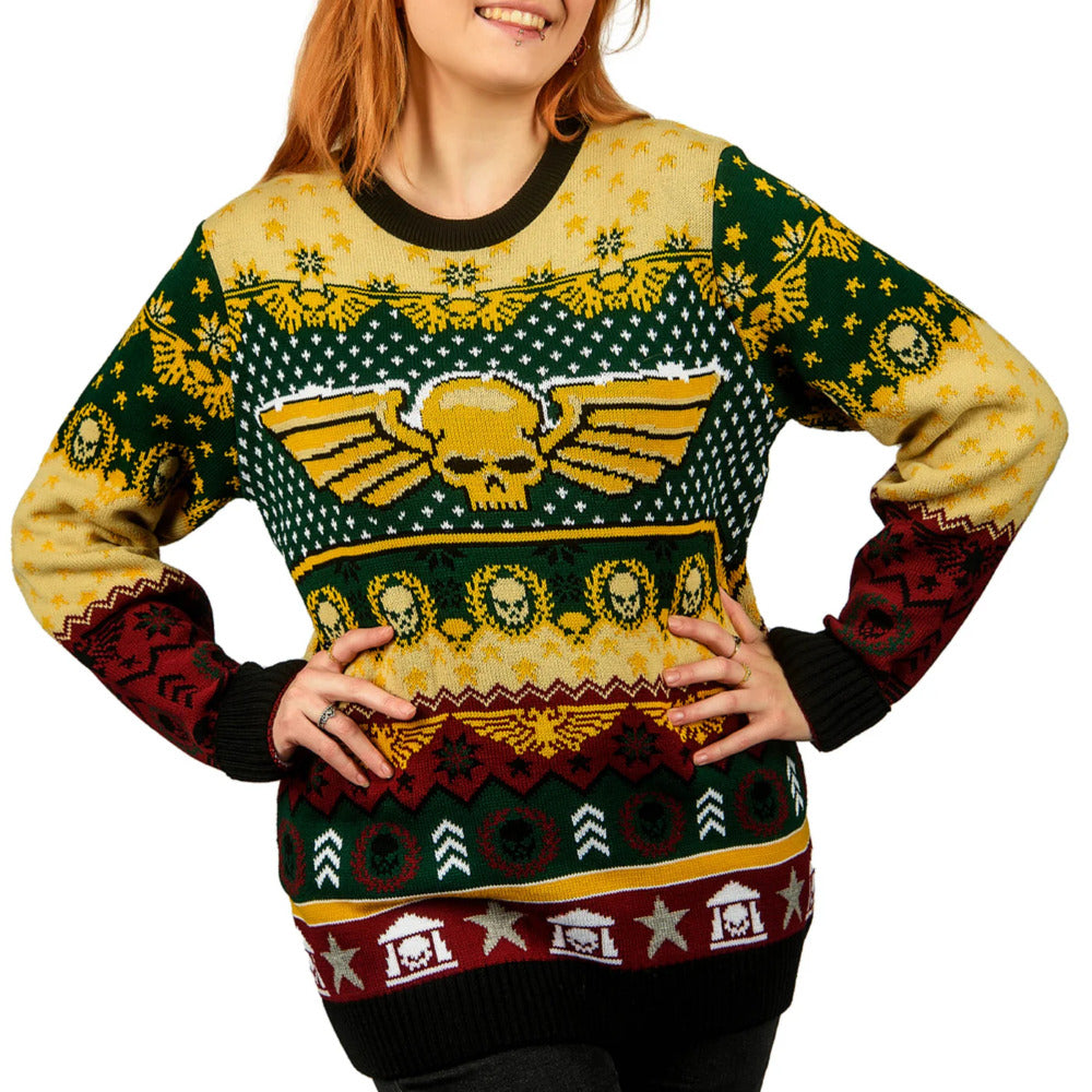 Warhammer 40000: Astra Militarum Christmas Jumper (Size: XXXXL)