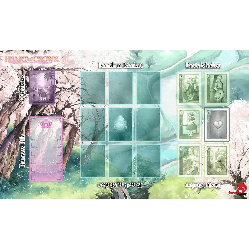 Player's Choice - Heart of Crown Playmat - Organizational (24.25x14.25)