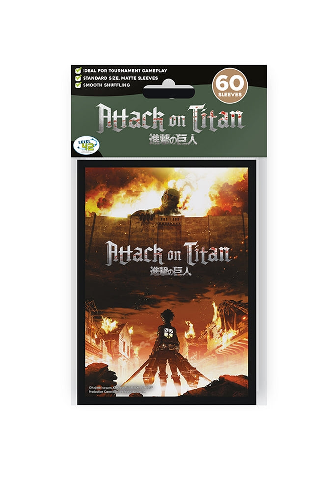 Player's Choice - Licensed Attack on Titan Standard Sleeves The Wall (66x91mm (std))