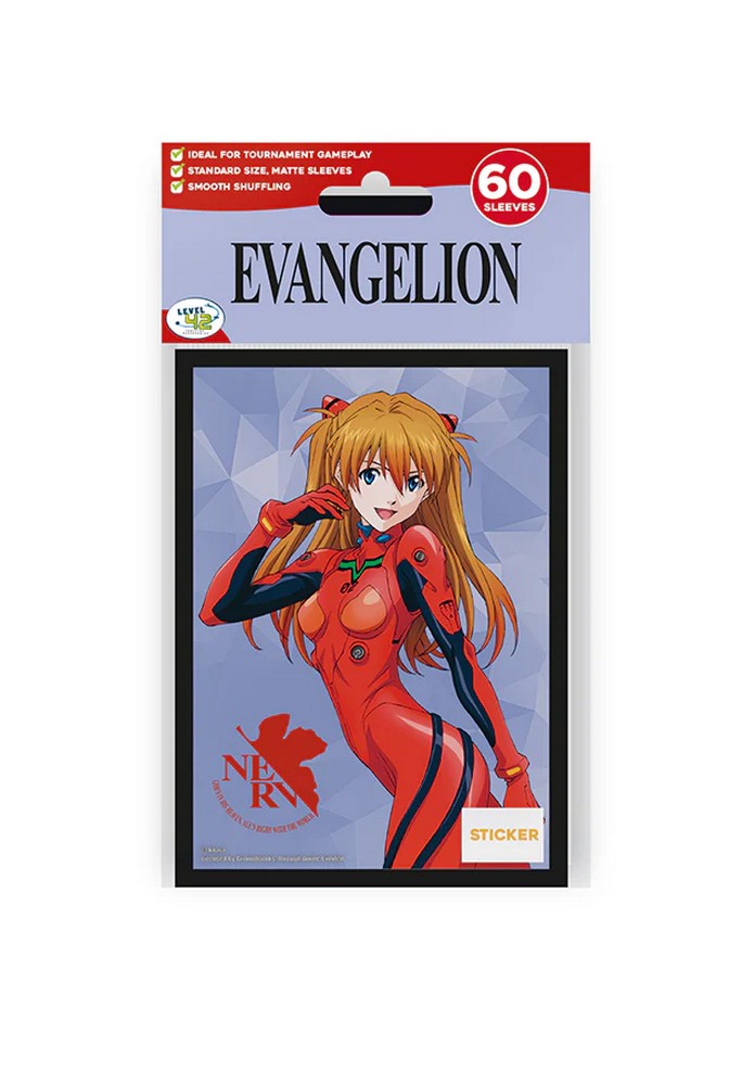 Player's Choice - Licensed Evangelion Standard Sleeves ASUKA (66x91mm (std))