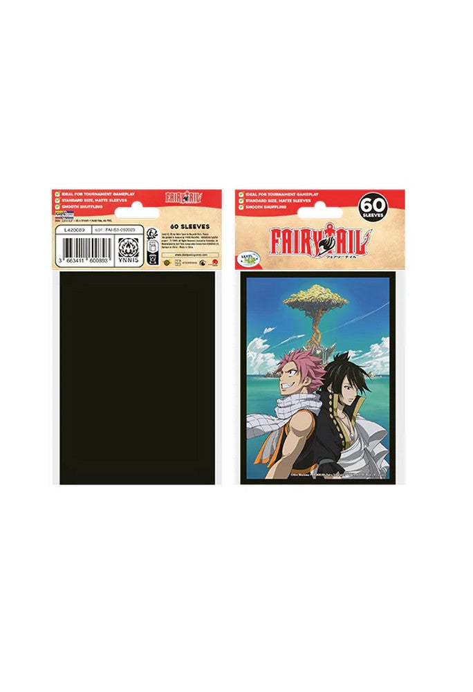 Player's Choice - Licensed Heroes of Fairy Tail Standard Sleeves -Brotherhood (Size: 66x92 mm)
