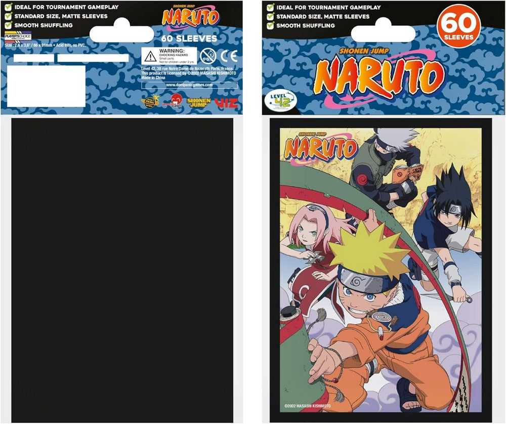 Player's Choice - Licensed NARUTO Standard Sleeves Konoha Team (66x91mm (std))