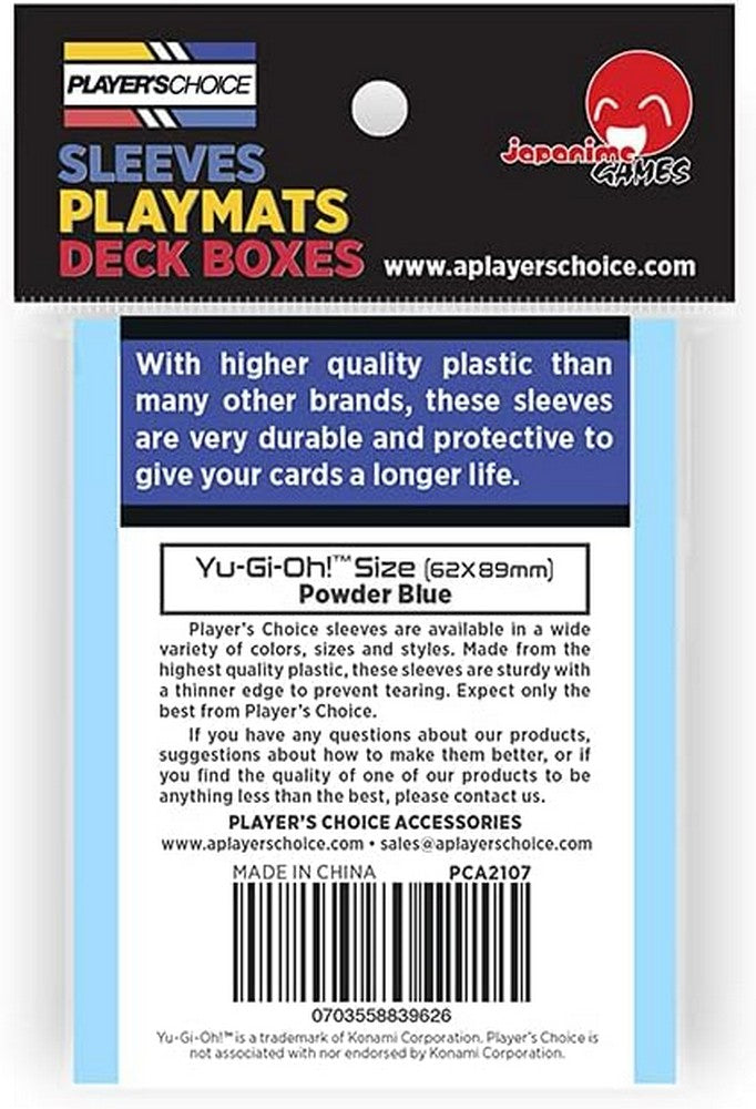 Player's Choice - YGO Player's Choice Powder Blue (YGO Size - 62x89 mm)
