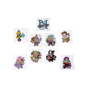 Darrington Press - Bells Hells Chibi Vinyl Decals Set 9-Pack