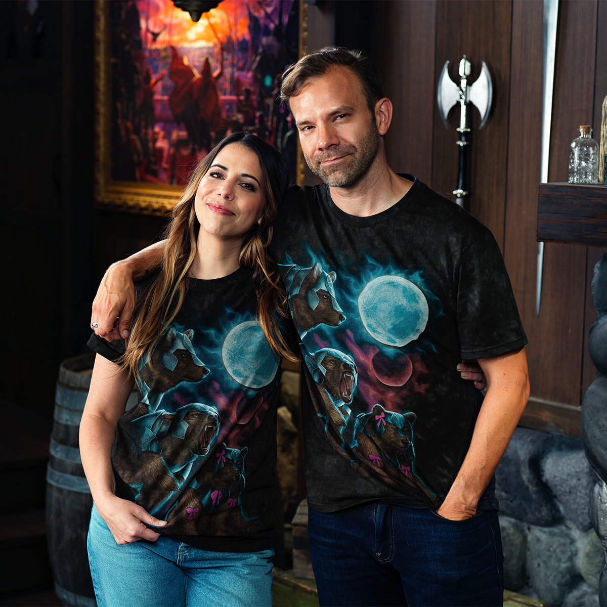 Darrington Press - Three Trinket Moon T-Shirt - S