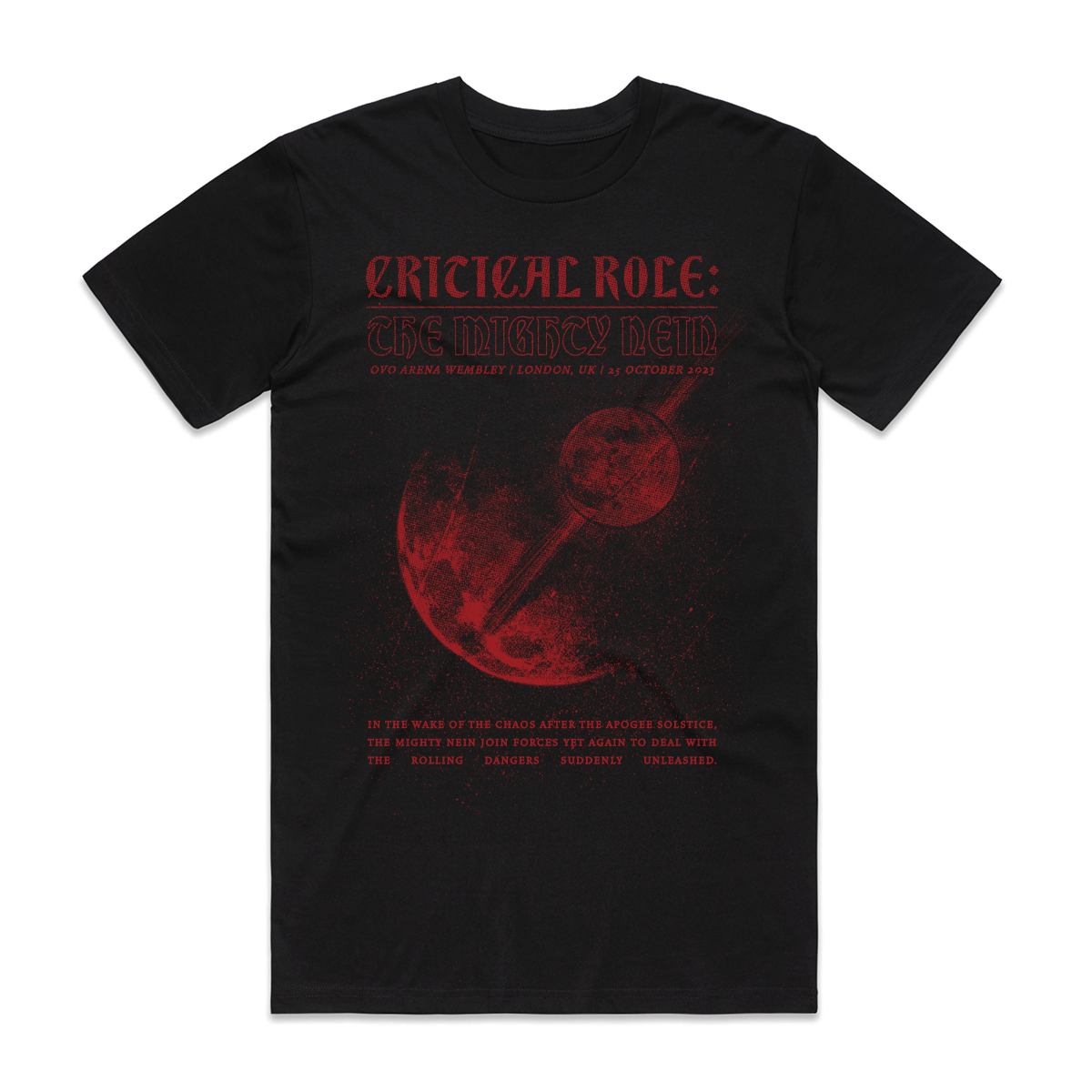 Darrington Press - Mighty Nein Echoes of the Solstice T-Shirt - 3XL