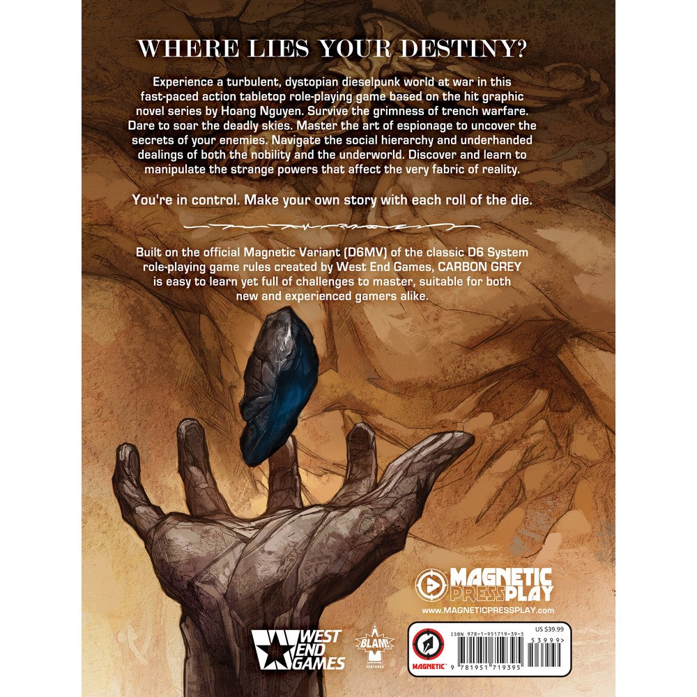 Carbon Grey RPG Core Rulebook