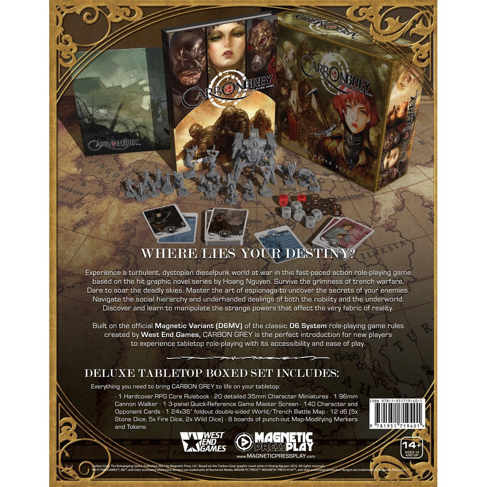 Carbon Grey RPG Deluxe Boxed Set