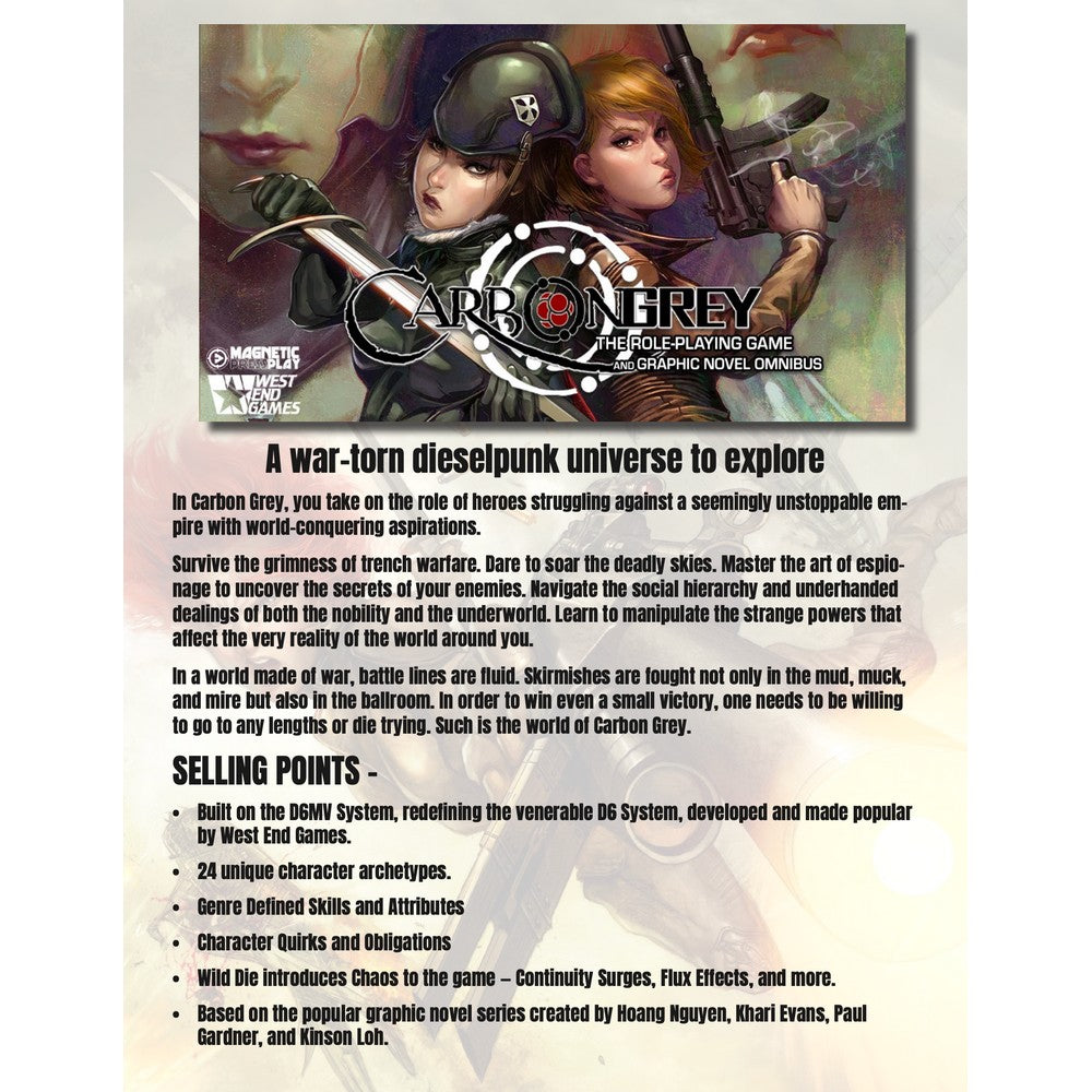 Carbon Grey RPG Deluxe Boxed Set