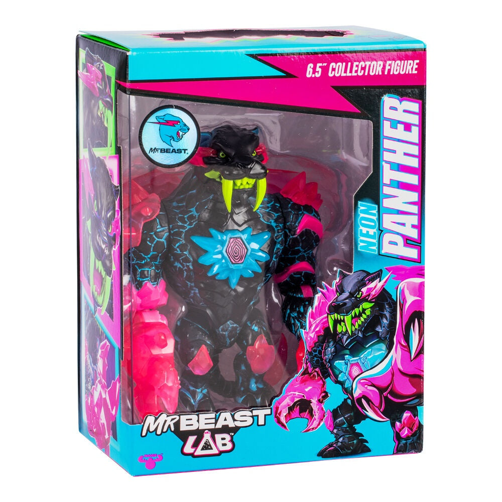 Mr Beast Lab S2 Collector Figure Pack Neon Panther