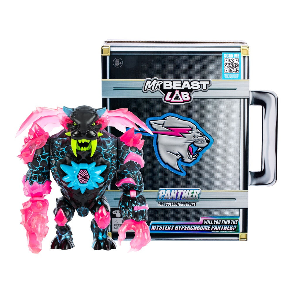 Mr Beast Lab S2 Collector Figure Pack Neon Panther