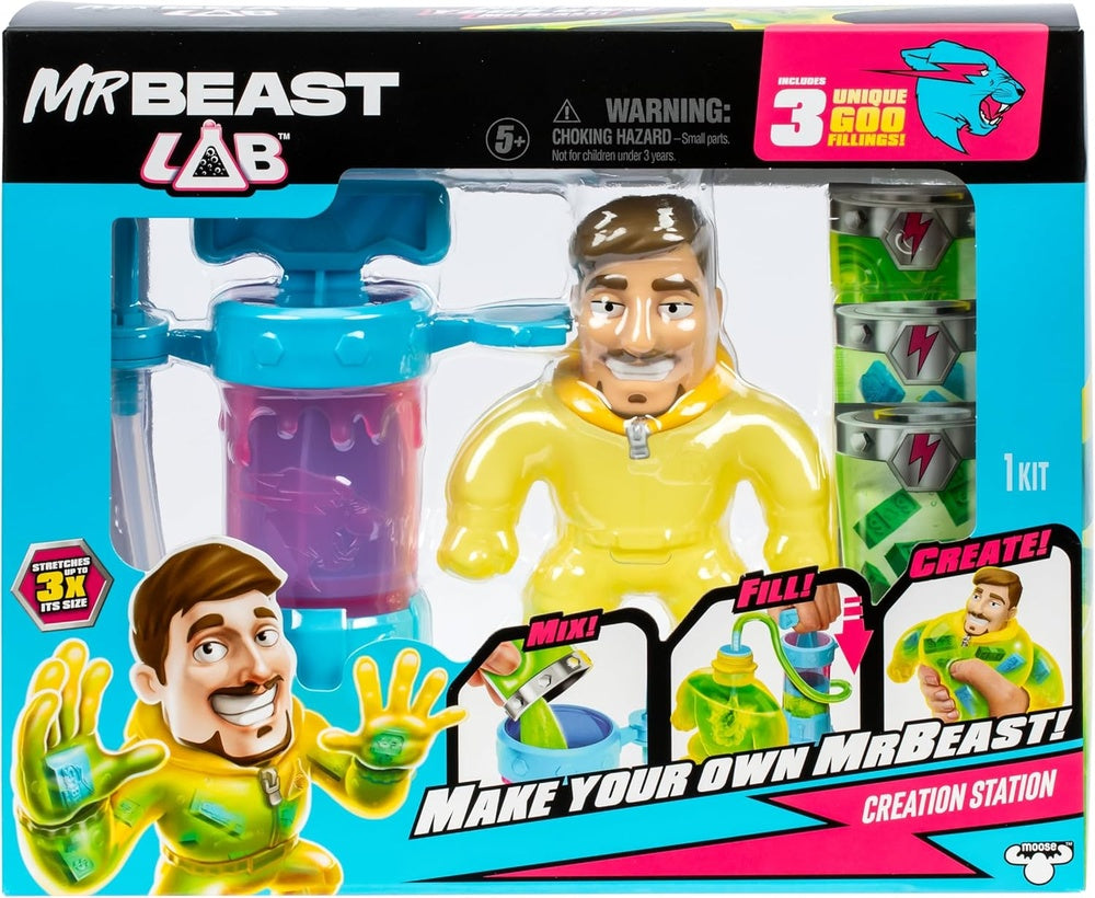 Mr Beast Lab Stretchy Hero Creator Pack Hazmat Jimmy