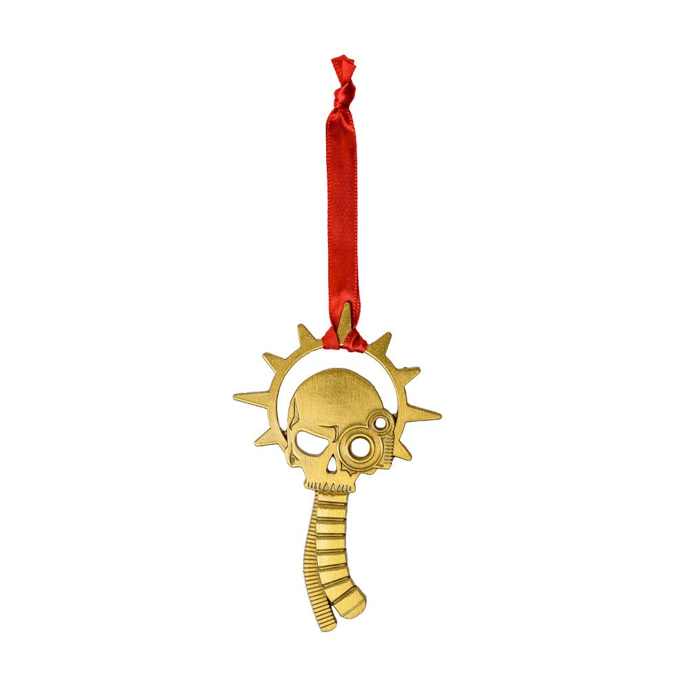 Warhammer Servo Skull with Halo Hanging Decoration