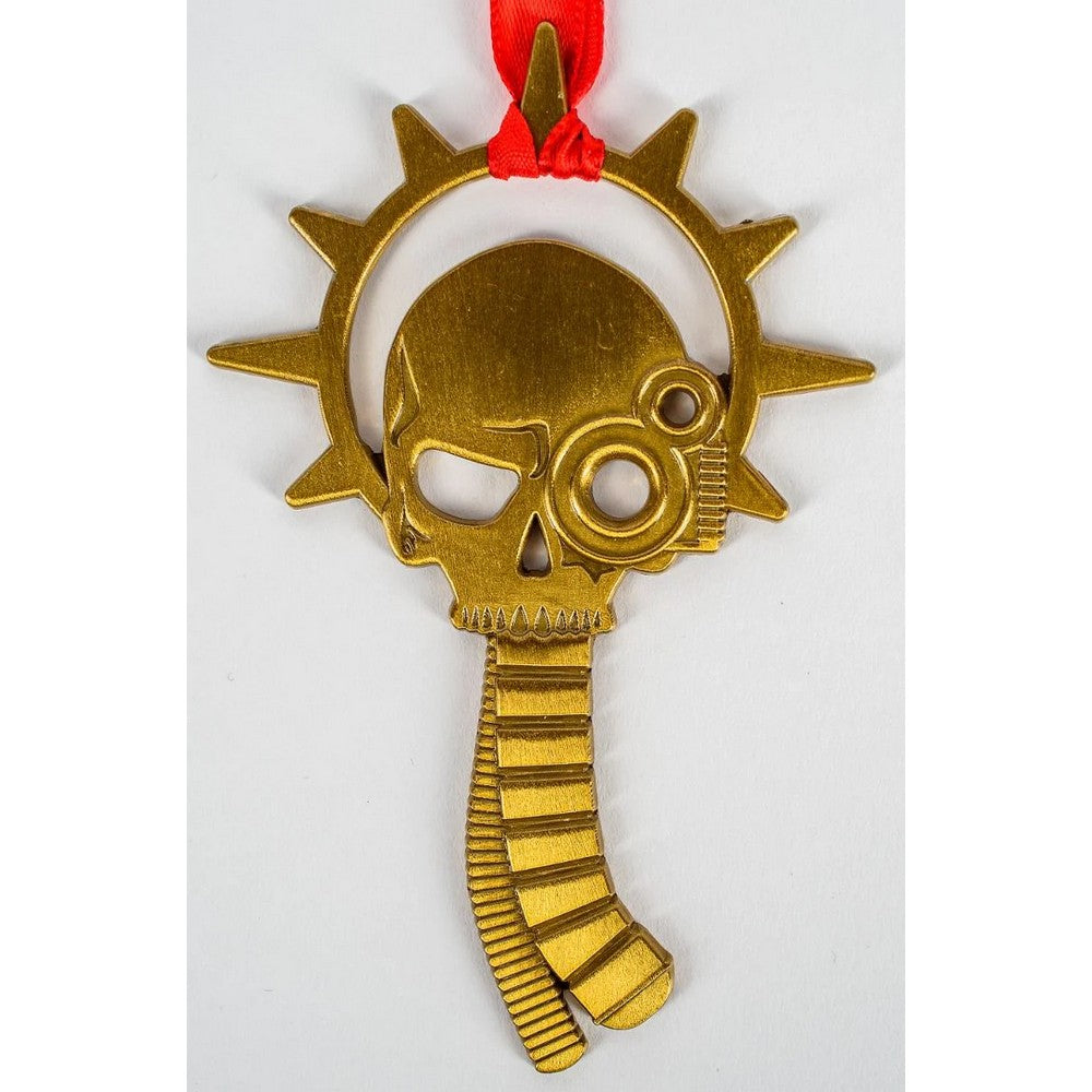 Warhammer Servo Skull with Halo Hanging Decoration