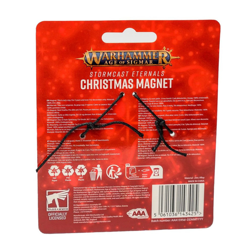 Warhammer Christmas Magnet Stormcast