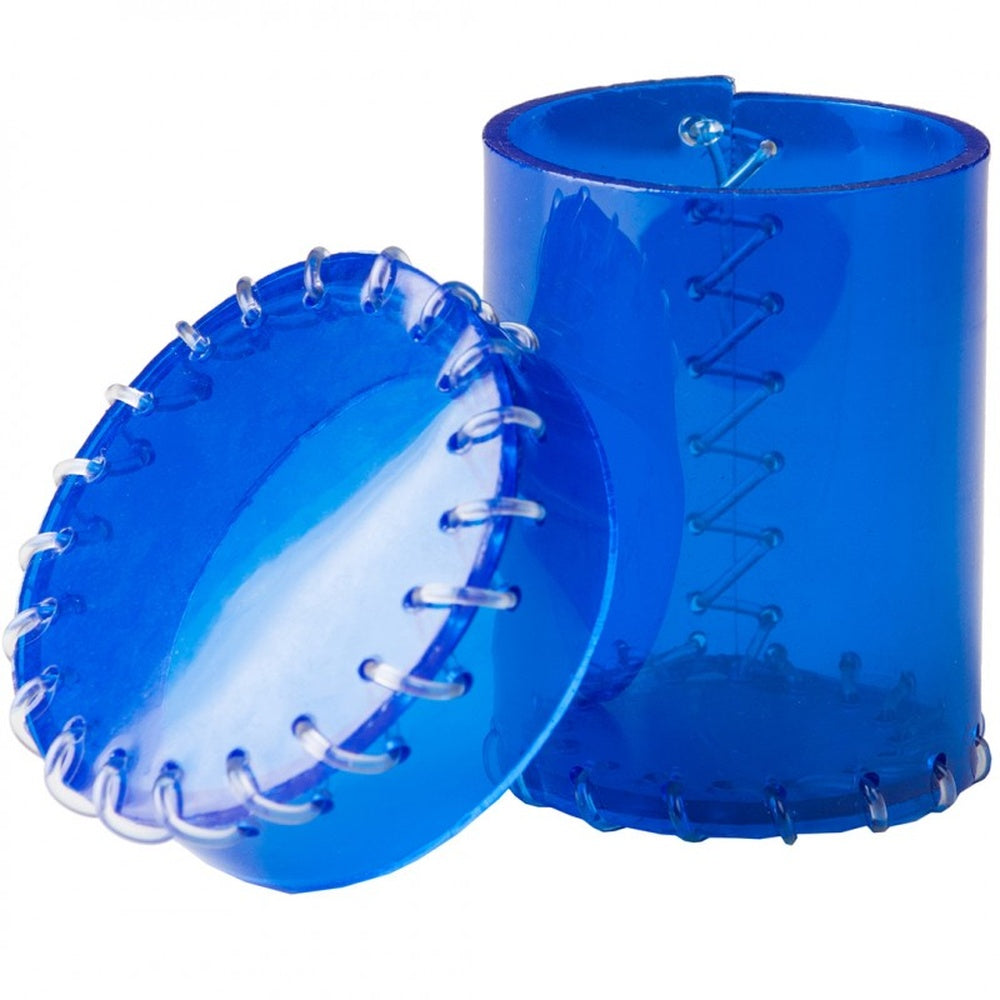 Q Workshop: Age of Plastic Blue Dice Cup