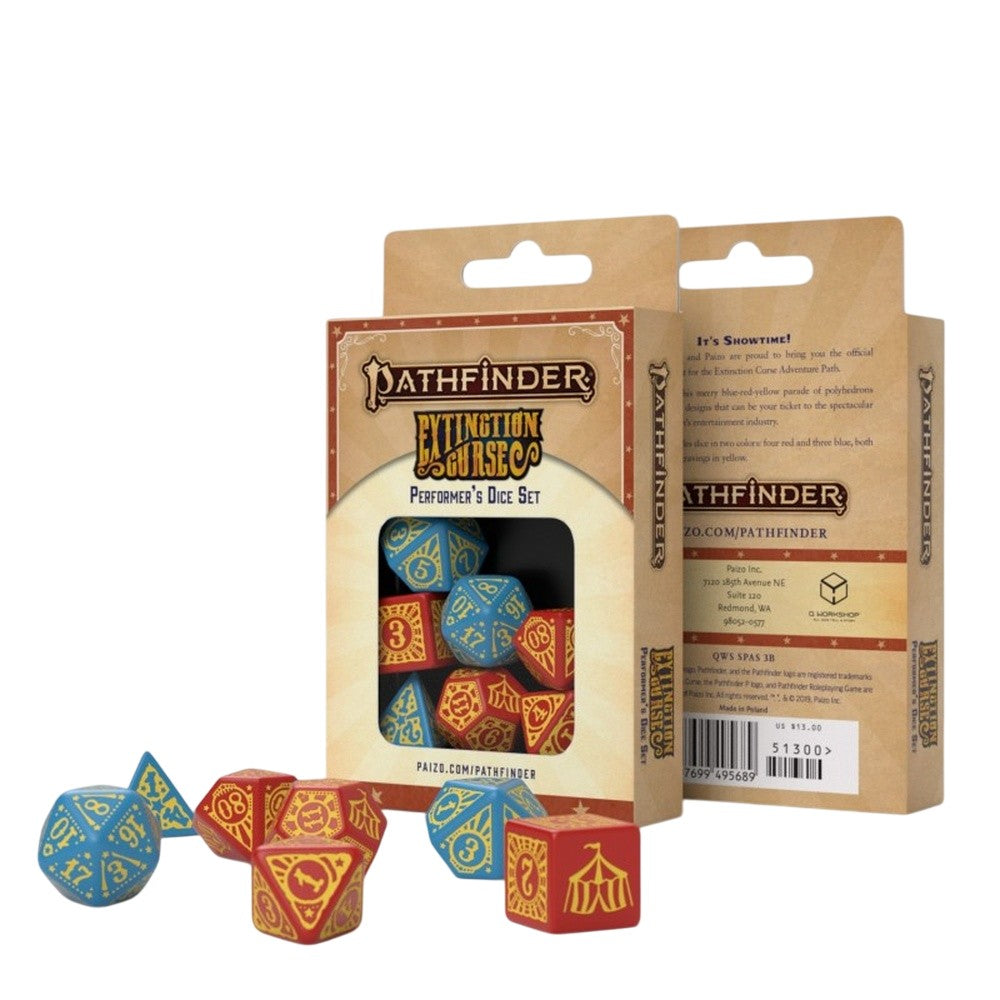 Q Workshop: Pathfinder Ext Curse Performers Dice Set