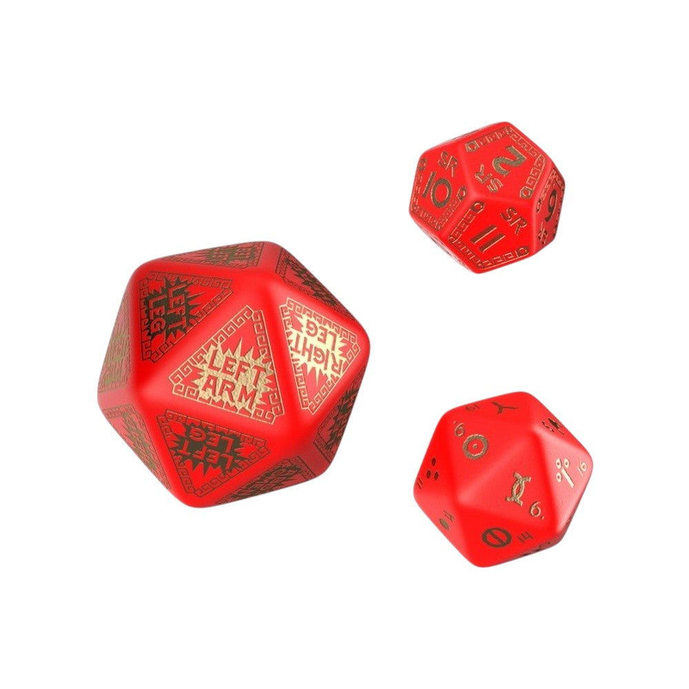 Q Workshop: RuneQuest Red & Gold Exp. Dice