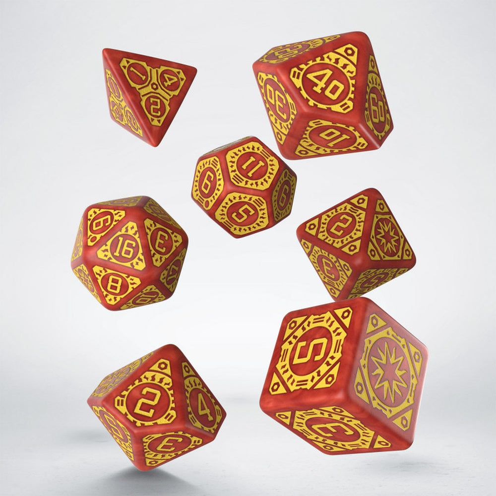 Q Workshop: Starfinder Dawn of Flame Dice Set