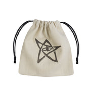 Q Workshop: Call of Cthulhu Beige black Dice Bag