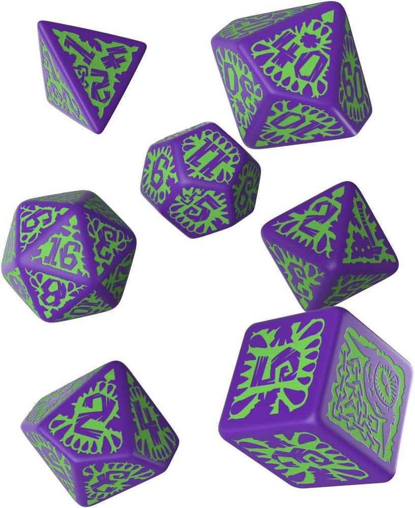 Q Workshop: Pathfinder Goblin Purple & green Dice Se