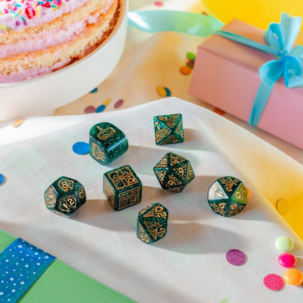 Q Workshop - Happy Birthday - Balloons Dice Set 7