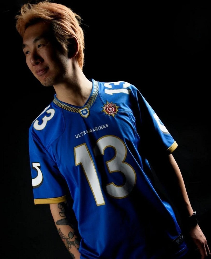 Warhammer 40000: Ultramarines Sports Jersey Shirt (Size: XL)