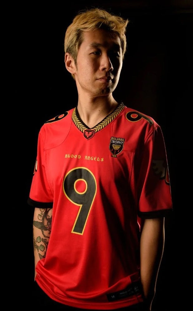 Warhammer 40000: Blood Angels Sports Jersey Shirt (Size: XXL)