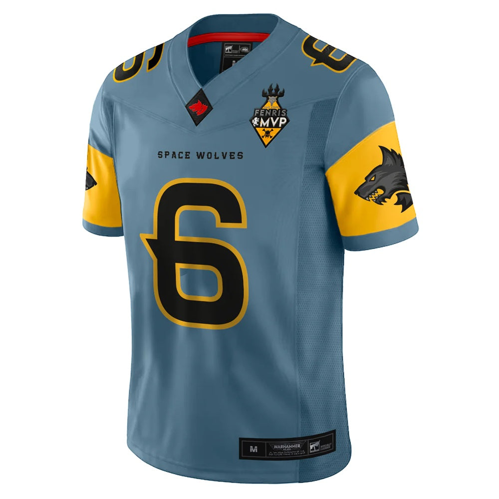 Warhammer 40000: Space Wolves Sports Jersey Shirt (Size: XXXL)