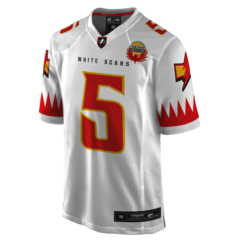 Warhammer 40000: White Scar Sports Jersey Shirt (Size: L)