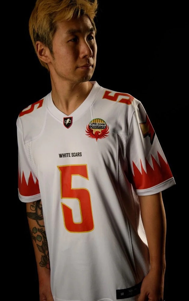 Warhammer 40000: White Scar Sports Jersey Shirt (Size: XXL)
