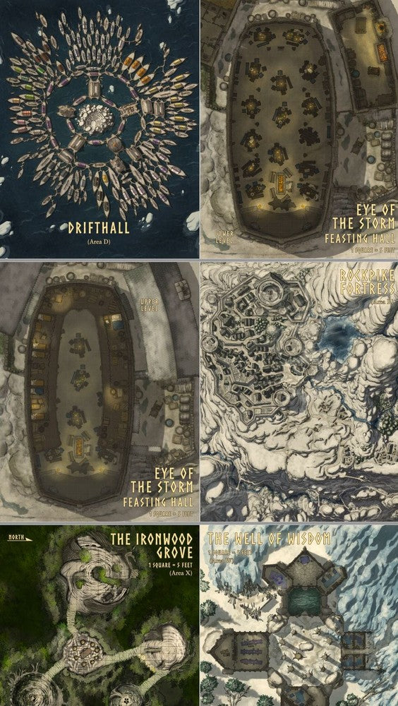 Raiders of the Serpent Sea - GM Screen and Maps (5E)