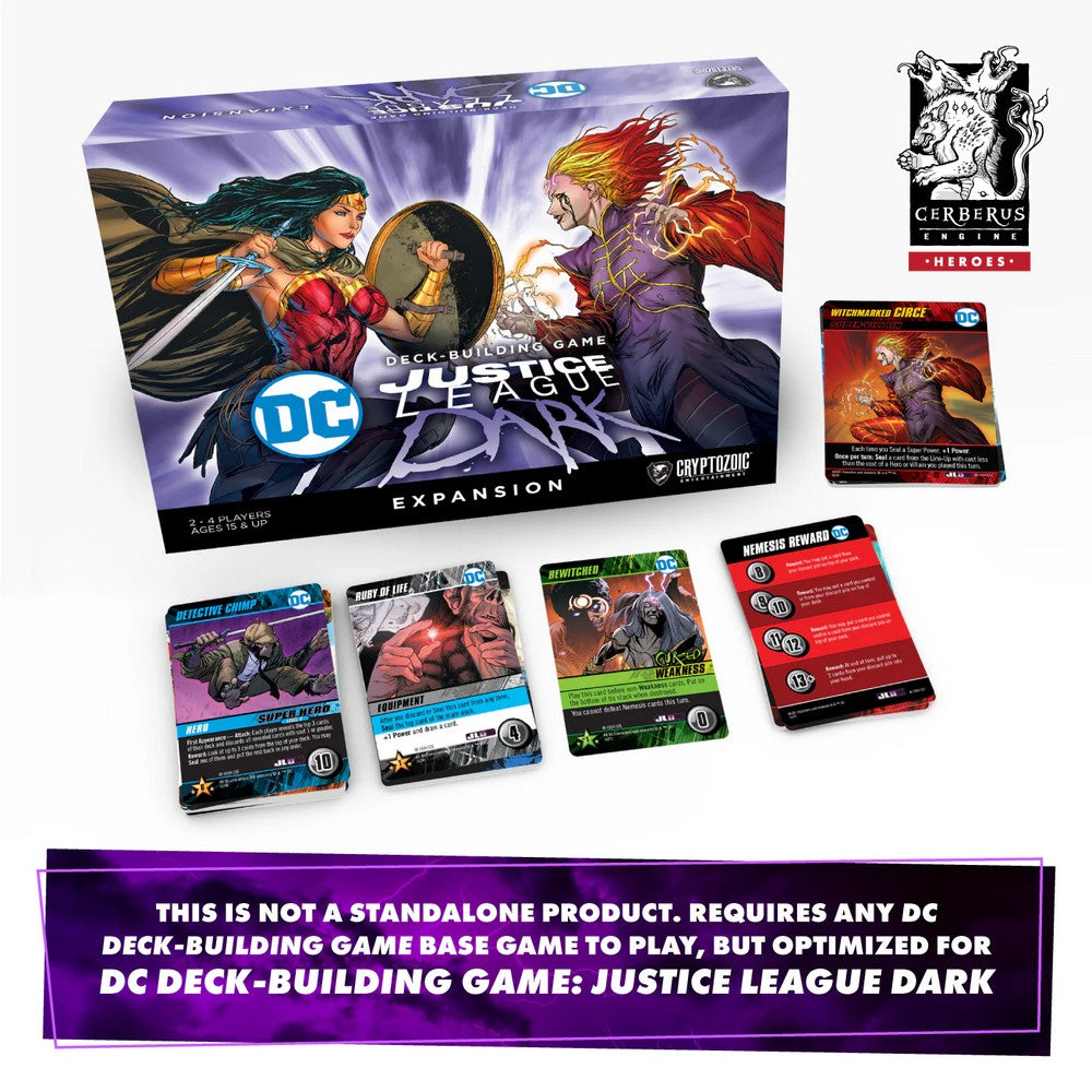 Cryptozoic: DC Comics Deck- Building Game: Justice League Dark Expansion