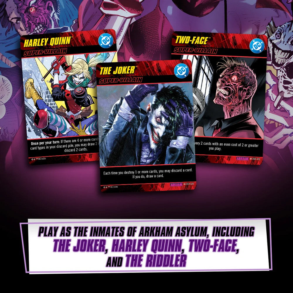 Cryptozoic: DC Comics Deck-Building Game: Arkham Asylum