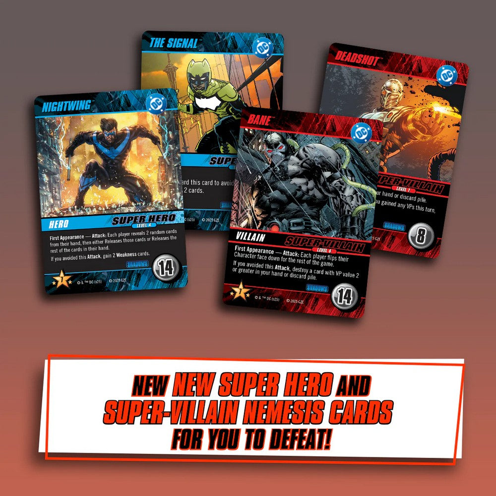Cryptozoic: DC Comics Deck-Building Game: Arkham Asylum Shadows Expansion
