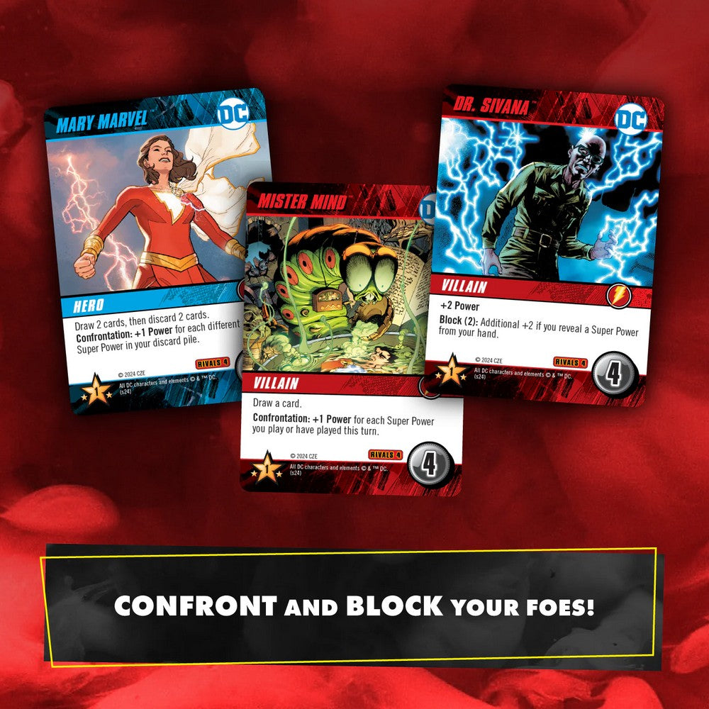 Cryptozoic: DC Comics Deck-Building Game: Rivals: Shazam! Vs. Black Adam
