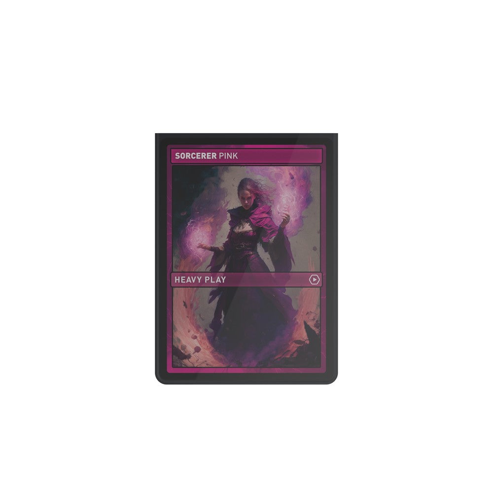 Heavy Play: CURV Sleeves Standard 100 - Sorcerer Pink