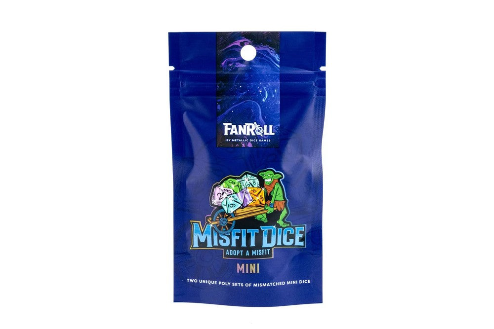 Fanroll: Mystery Misfit Mini Polyhedral Dice (2 Set Pack)
