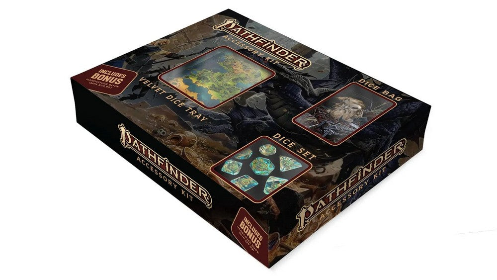 Fanroll: Pathfinder Bundle Dice Set/Dice Bag/Dice Tray