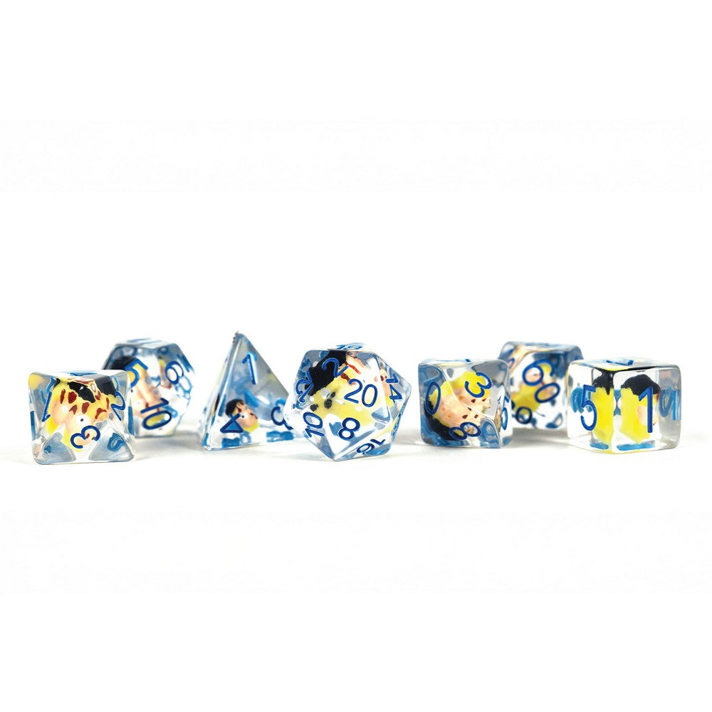 Fanroll: Invincible Blood Damaged Resin Poly Dice Set
