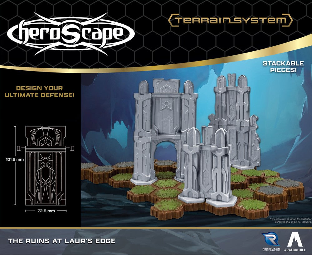Heroscape - The Ruins at Laur’s Edge Terrain Expansion