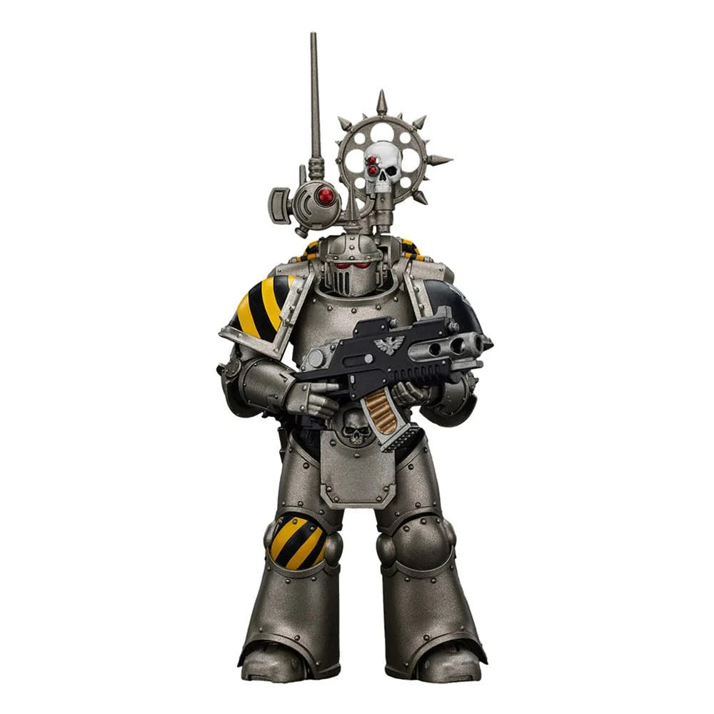 Warhammer Collectibles: 1/18 Scale lron Warriors MKlIl Tactical Legionary with Nuncio-Vox