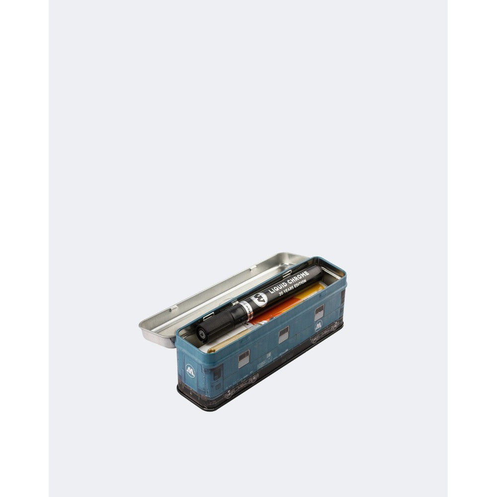 Molotow - Merchandise - Train Steel Box Theme: Molotow Train Dimension: 17;4 X 5;4 X 4;1 Cm