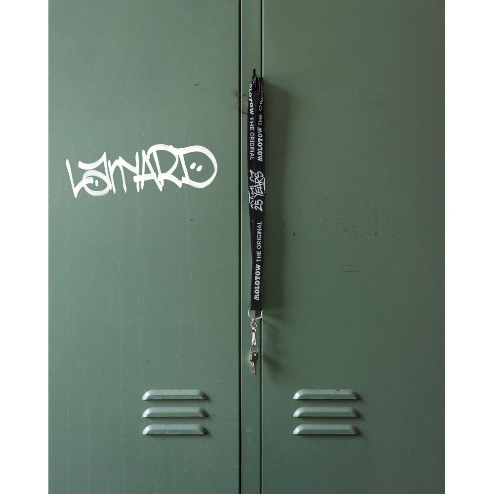 Molotow - Merchandise - Lanyard Long Bl./Wh. Stitched Appr. 42Cm