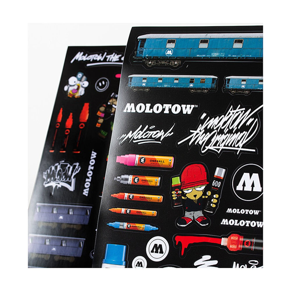 Molotow - Merchandise - Sticker Sheet Set (A + B)