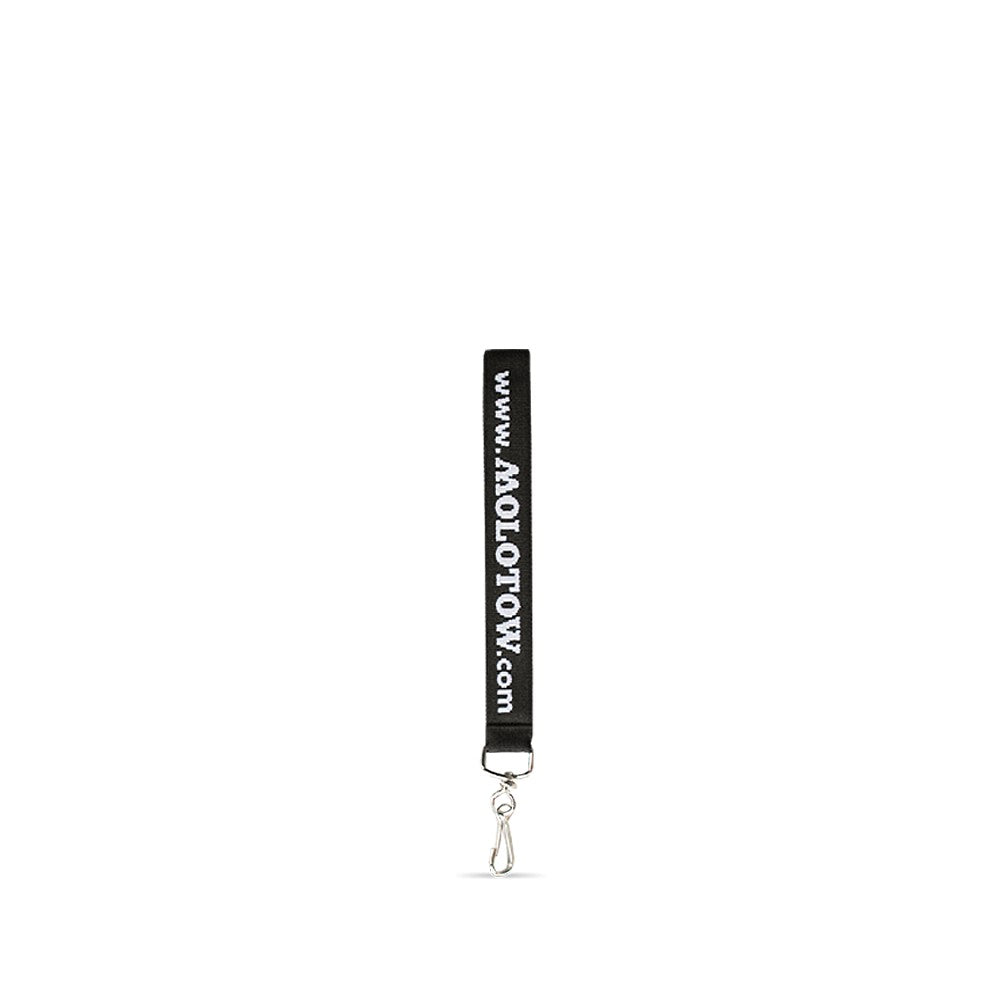 Molotow - Merchandise - Lanyard Molotow Lanyard Short; "Www.Molotow.Com" 18 Cm; Black/White