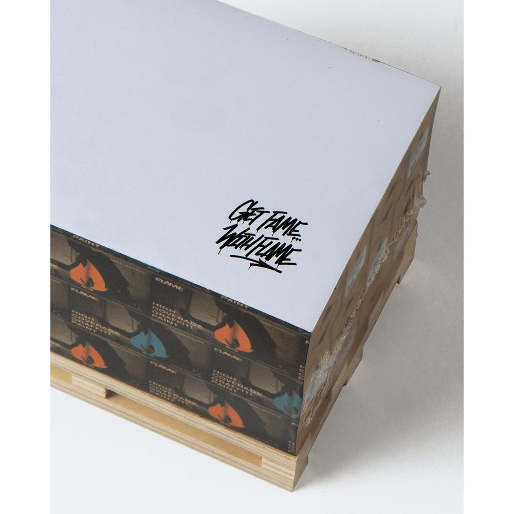 Molotow - Merchandise - Flame Notepad Pallet; 600 Sheets